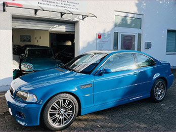 BMW M3 E46 Laguna Seca blau